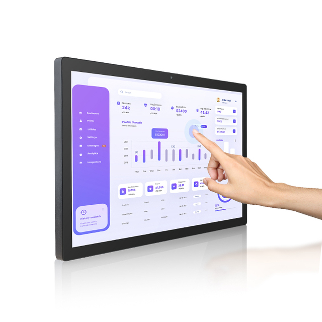 New Industrial Capacitive Touch Screen Monitor with USB Interface Full HD 1920x1080 TFT LCD 16:9 Aspect Ratio
