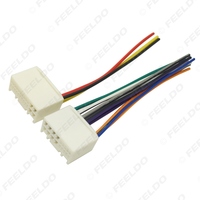 Adaptateur de faisceau de câbles d'alimentation audio pour autoradio pour KIA K2/K3/K5/Sportage R Hyundai IX35/Tucson Câble d'alimentation ISO CD