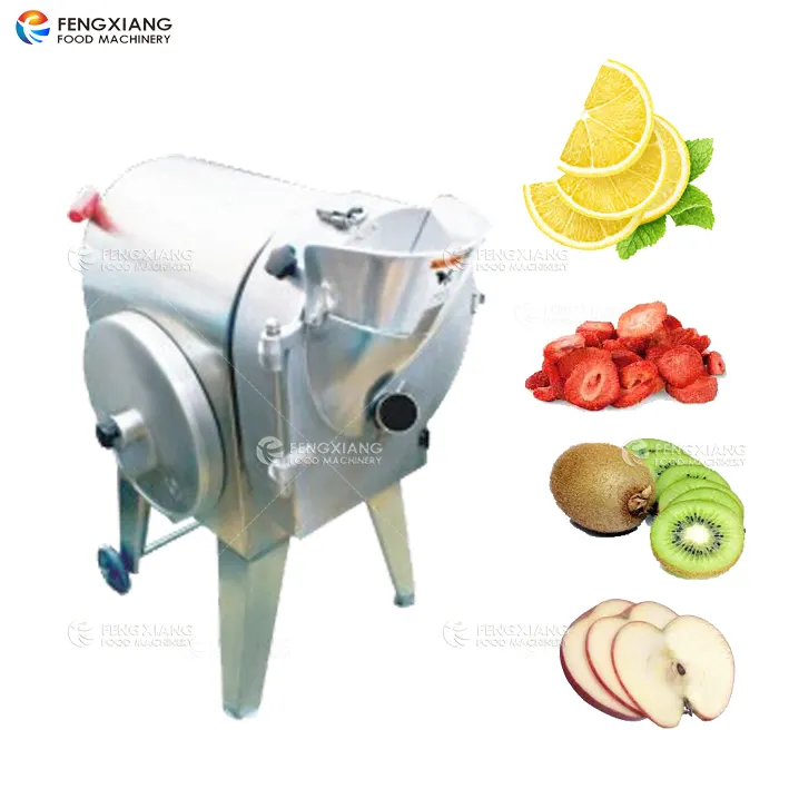 Commercial Automatic Fruit Slicer Apple Pear Kiwi Lemon Strawberry Slicing Cutting Machine