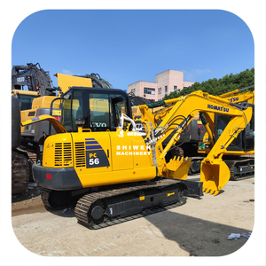 Excavadora Usada Importada de Japón, Komatsu PC56, con Pocas Horas de Uso, Mini Excavadora de Segunda Mano, KOMATSU PC56 PC58 PC60 PC70, Envío Gratuito, En Venta - Product Image 1