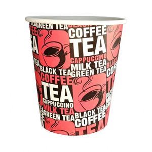 Gobelet à café en papier jetable écologique avec couvercles en plastique pour boissons chaudes – Vente chaude directe usine - Product Image 1