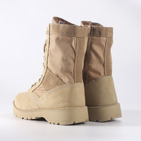 Bottes de randonnée imperméables unisexes, chaussures de trekking en cuir pour l'extérieur, chaussures de camping et d'escalade durables