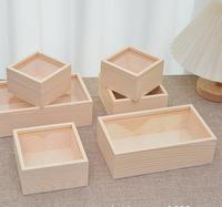 Boîte cadeau en bois de pin avec couvercle coulissant, emballage en bois brut, logo personnalisé, boîte en bois faite à la main, boîtes en bois TIMBER acceptées