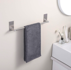 Toallero de Acero Inoxidable para Hotel y Apartamento, Diseño Moderno, Ecológico, Sin Clavos, Barra Simple - Product Image 4