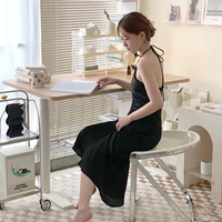 Nouveau bureau d'ordinateur portable électrique ergonomique en MDF, cadre de bureau modulaire réglable en hauteur, design moderne pour l'étude et le commerce
