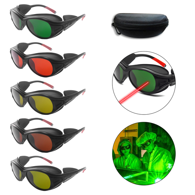 200nm-2000nm OD7 CE EN207 Fiber Cutting Welding Goggles Eye Protection Protective Ipl Hair Removal Goggle Laser Safety Glasses