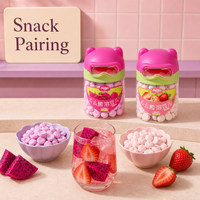 Aimo Momo Beer Yoghurt Zoete Fruit Snack Koekjes 14 gram. Direct verkocht door Chinese fabrieken. OEM-aanpassing mogelijk.