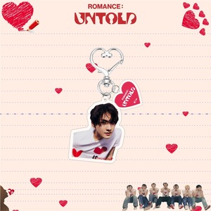 Porte-clés photo numérique créatif en acrylique, éco-responsable, groupe d'idoles KPOP ROMANCE UNTOLD <span class=keywords><strong>NIKI</strong></span> JAKE JAY - Product Image 3