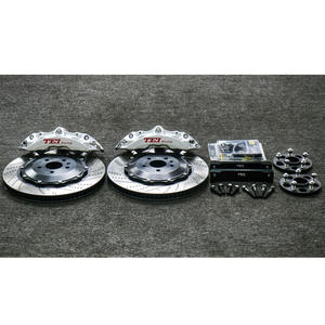 Kit de Frenos Delanteros Grandes P60NS, Pinza de 6 Pistones con Rotor de 378*32 mm, Sistema de Frenos BBK para <span class=keywords><strong>Lincoln</strong></span> <span class=keywords><strong>Continental</strong></span> con Rin de 20 Pulgadas - Product Image 1