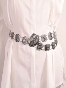 Cadena de Cintura de Metal Estilo Étnico Retro para Danza del Vientre, de Alta Calidad y Lujo, Color y Tamaño Personalizables, 0.8cm - Product Image 5