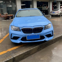 Suku Cadang Mobil Gaya M4. Bumper Otomotif. Body Kit Plastik PP. Untuk BMW Seri 3 E90. 2005 - 2008 Versi Upgrade Body Kit Gaya M4.