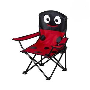 كرسي بذراع محمول خارجي للأطفال بتصميم كرتون للأطفال كرسي تخييم مخصص للتنقل قابل للطي بالجملة - Product Image 3