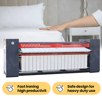 Calandreuse industrielle multi-rouleaux à grande vitesse pour draps de lit, pour grandes blanchisseries