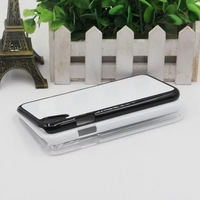 Coque de téléphone portable, en alliage d'aluminium, avec pochette PC, imprimée thermique par Sublimation, pour iphone SE 7 8 Plus 2D