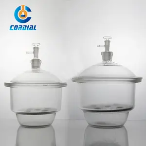 1354 CORDIAL Laboratory use of high temperature resistant glass vacuum desiccator