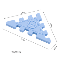 RYHX Blocs de construction empilables en silicone pour bébés, jouet éducatif amusant, gadget anti-cryothérapie, cadeau de premier choix