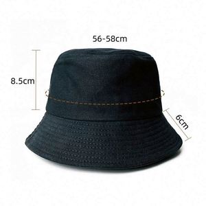 Sombrero de Pescador con Correa Ajustable para la Barbilla, Impermeable, Plegable, Unisex, para Senderismo, de Algodón - Product Image 2