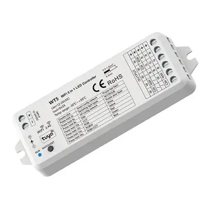 Pengendali lampu setrip LED 12v 24v, trafo pencahayaan dapat diganti warna jarak jauh