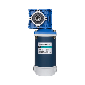 12V/<strong>24V</strong> <strong>DC</strong> 30W 80W 1800rpm Outboard Bike Electric <strong>Motors</strong> With Worm Gear Speed Reducer - Product Image 1