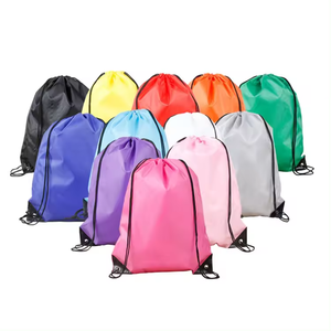 Customized 210d/420d Polyester Drawstring Bag,Nylon Backpack With Custom Logo
