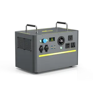 Centrale électrique portable 1KW 1.5KW 2KW 3KW pour fournisseur d'énergie extérieur et domestique