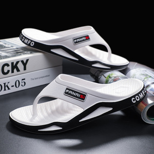 Модные популярные шлепанцы из ПВХ для мужчин, разноцветные, мягкие, удобные, оптом от поставщиков - Product Image 4