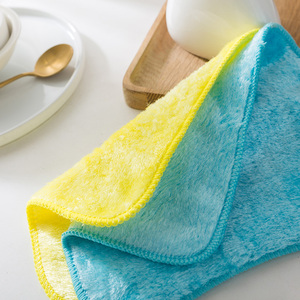 Chiffon de nettoyage absorbant en fibres de bambou pour la cuisine, la vaisselle et les accessoires de nettoyage ménager - Product Image 6