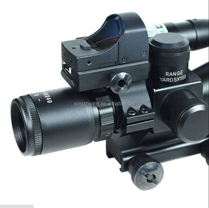 Săn Bắn Kính thiên văn 2.5-10x40 tầm nhìn laser xanh + Bộ kết hợp chấm Đỏ Nhỏ - Product Image 6
