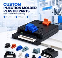 Clips de câble en plastique ODM, composants de fixation de fils, moulage par injection de précision avec faible MOQ