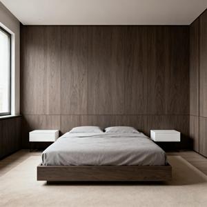Papan Serat WPC Kayu Bambu untuk Dinding Latar Belakang Rumah Tangga Modern, Papan Dinding Ekologis, Papan Dinding Dekoratif Pelindung - Product Image 6