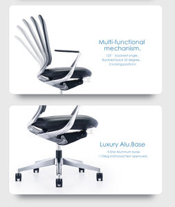 Chaise de bureau en cuir, nouveau Style, personnalisé, bon marché, marque, ordinateur, rotatif, bureau - Product Image 5