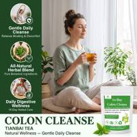 Thé Détox Nettoyant 14 Jours Soutien Intestinal pour la Santé Digestive Perte de Poids Amincissement du Ventre Certifié ISO Conditionné en Sac en Vrac