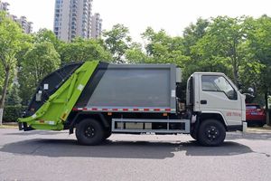 Camion de collecte des ordures diesel 7m3 Jmc HP5063ZYS 7.36T charge utile ISO9000 certifié CCC nouvelle transmission manuelle prix d'usine Euro - Product Image 6