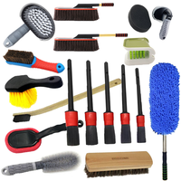 Le prix le plus bas TOP 1 VENTE sortie d'usine ensemble de brosses de lavage de voiture divers Kit de brosses professionnelles de détail de voiture OEM