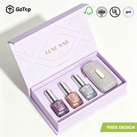 Boîte cadeau en papier rigide de luxe personnalisée avec logo estampé à chaud, fermeture à ruban, petite boîte cadeau en papier avec couvercle magnétique, insert recyclable UV