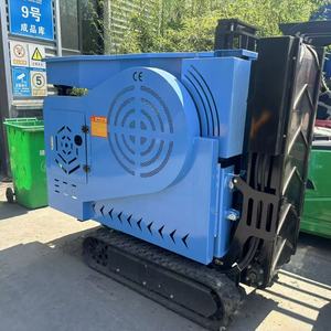 Concasseur à mâchoires mobile sur chenilles, broyeur à marteaux, concasseur de pierres avec moteur AC pour l'exploitation minière et la construction, capacité max. 5t/h - Product Image 2