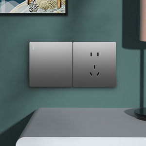 International Electrical Switch Socket 86 Type 16A Five Hole <b>Touch</b> Control Wall Plug CN Standard - Product Image 4