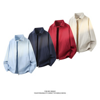 Nouvelle veste bomber zippée unie pour homme, style américain, mode coréenne, streetwear tendance, col montant, coupe ample, collection Printemps 2026