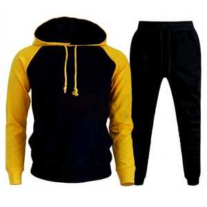 Conjuntos Deportivos Casuales para Hombre, de Felpa, Sólidos, Duraderos, Personalizados, de Algodón y Poliéster, Precio al por Mayor, Diseño Único, para Adultos - Product Image 1