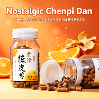 OEM ODM Marque Privée Jinjin Chenpi Dan : Snack de Zeste de Mandarine Chinoise Conservée, Vente en Gros d'Usine, Exportation Transfrontalière en Bouteille