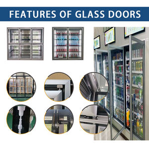 Porte en verre de réfrigérateur menée commerciale de réfrigérateur de refroidisseur d'affichage de boisson de Offre Spéciale - Product Image 6