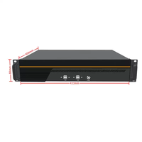 Servidor en Rack BKHD Xeon E5 V4 2U, 4 LAN 2.5G, 6 COM, DDR4, NVMe, Servidor de Red Industrial