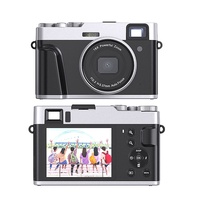 Kamera Digital 48MP Video 4K, fotografi makro fokus otomatis perbesaran 16x layar 2.8 inci HD profesional
