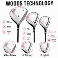 Ensemble de clubs de golf pour femme, prix d'usine, meilleure sélection, durables, haute performance, qualité supérieure, grade premium