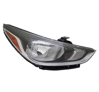 KOAUTO Nouveau phare avant 12V pour Accent Verna 2017-2021