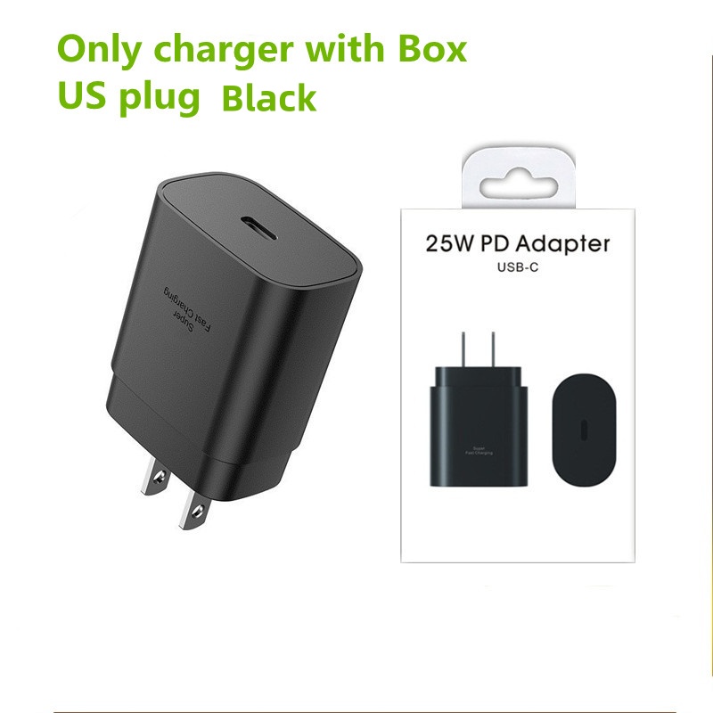 Cargador negro estadounidense + caja