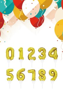<span class=keywords><strong>Palloncini</strong></span> in alluminio con numero creativo da 6 pollici per decorazioni per feste di compleanno decorazioni per feste uniche ed eleganti - Product Image 5