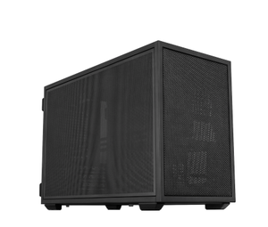 Nueva Caja de PC L-I-A-N-L-I B4-mATX de Madera Negra, Panel de Madera Real, Diseño Dual, Chasis para Juegos SFF - Product Image 5
