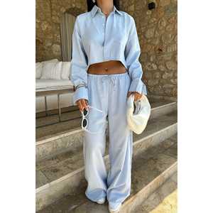 Ensembles de costumes pour femmes, chemise et pantalon pour des tenues élégantes - Product Image 4