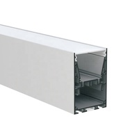 Usine En Gros Lumière Principale En Aluminium LED Profil Lumières Linéaire Suspendu Plafond Bureau Éclairage pour LED Bande Canal